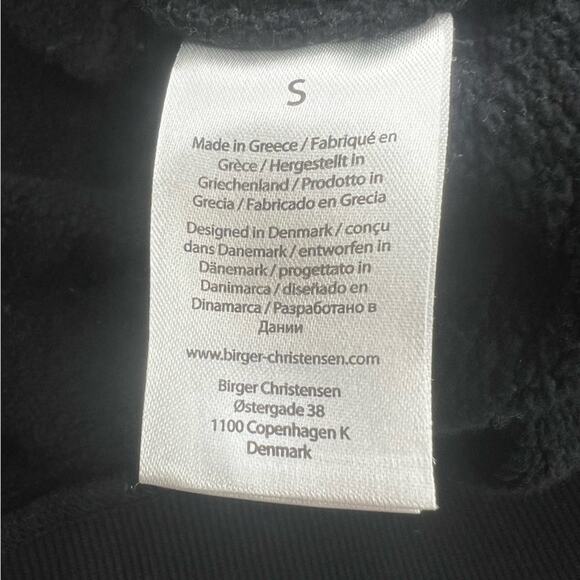 ROTATE Birger Christensen Iris Logo Organic Cotton-Jersey Sweatshirt Sz S - Picture 6 of 7